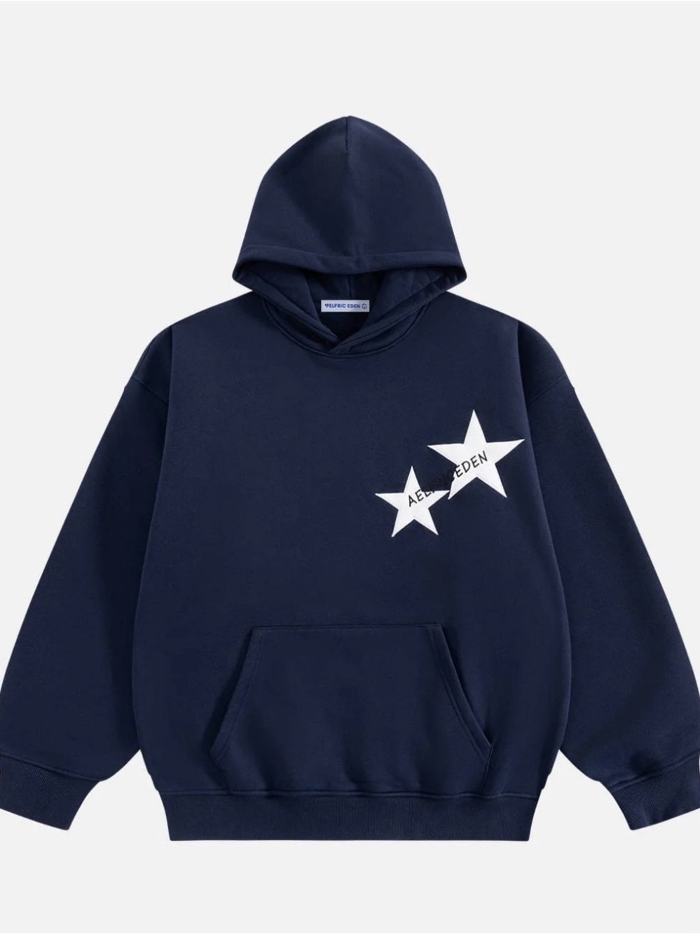 AELFRIC EDEN STAR COLOR CONTRAST HOODIE size small